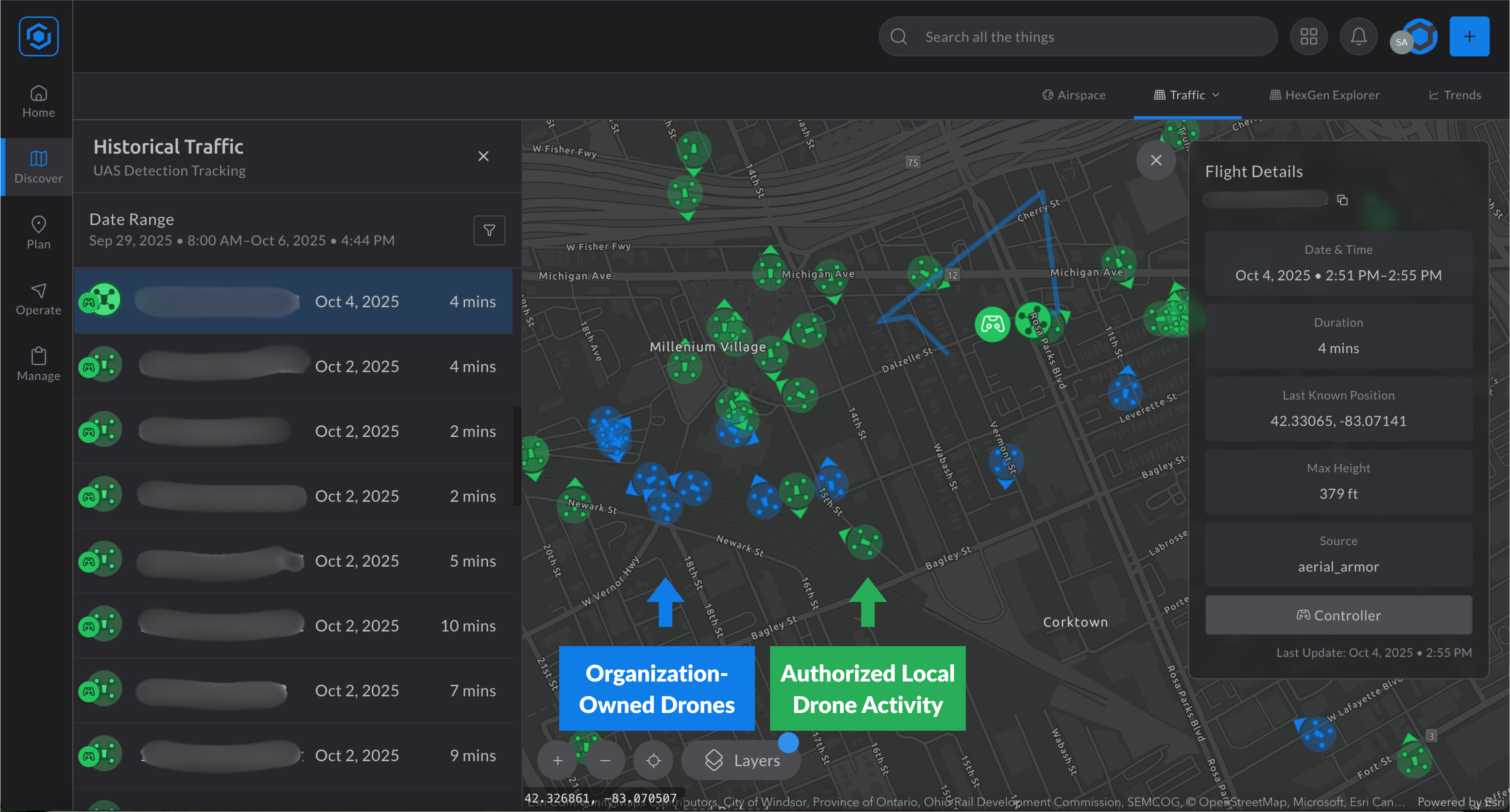 Organization-Owned Drones