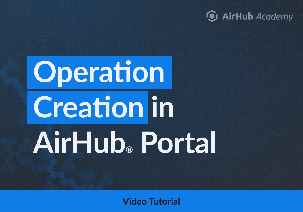 YouTube Thumbnail - AirHub Academy - AirHub Portal Introduction-1