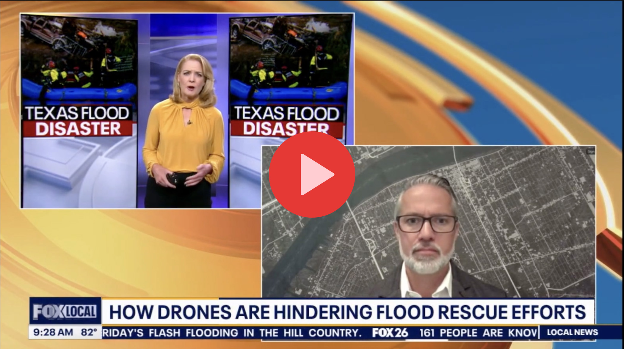 Airspace Link Fox 26 Houston Floods