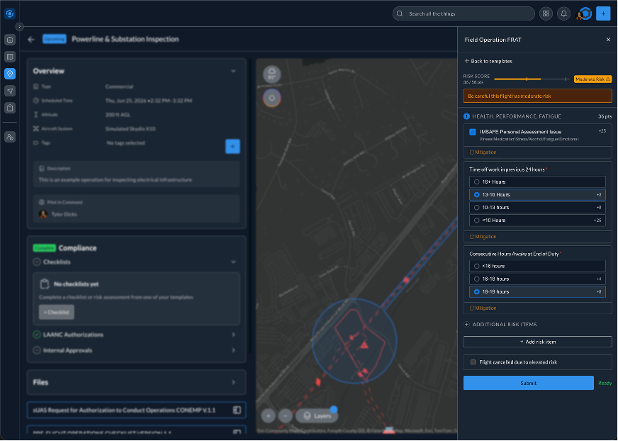 From Paper to Operation Record: Checklists and Flight Risk Assessments Come to AirHub® Portal