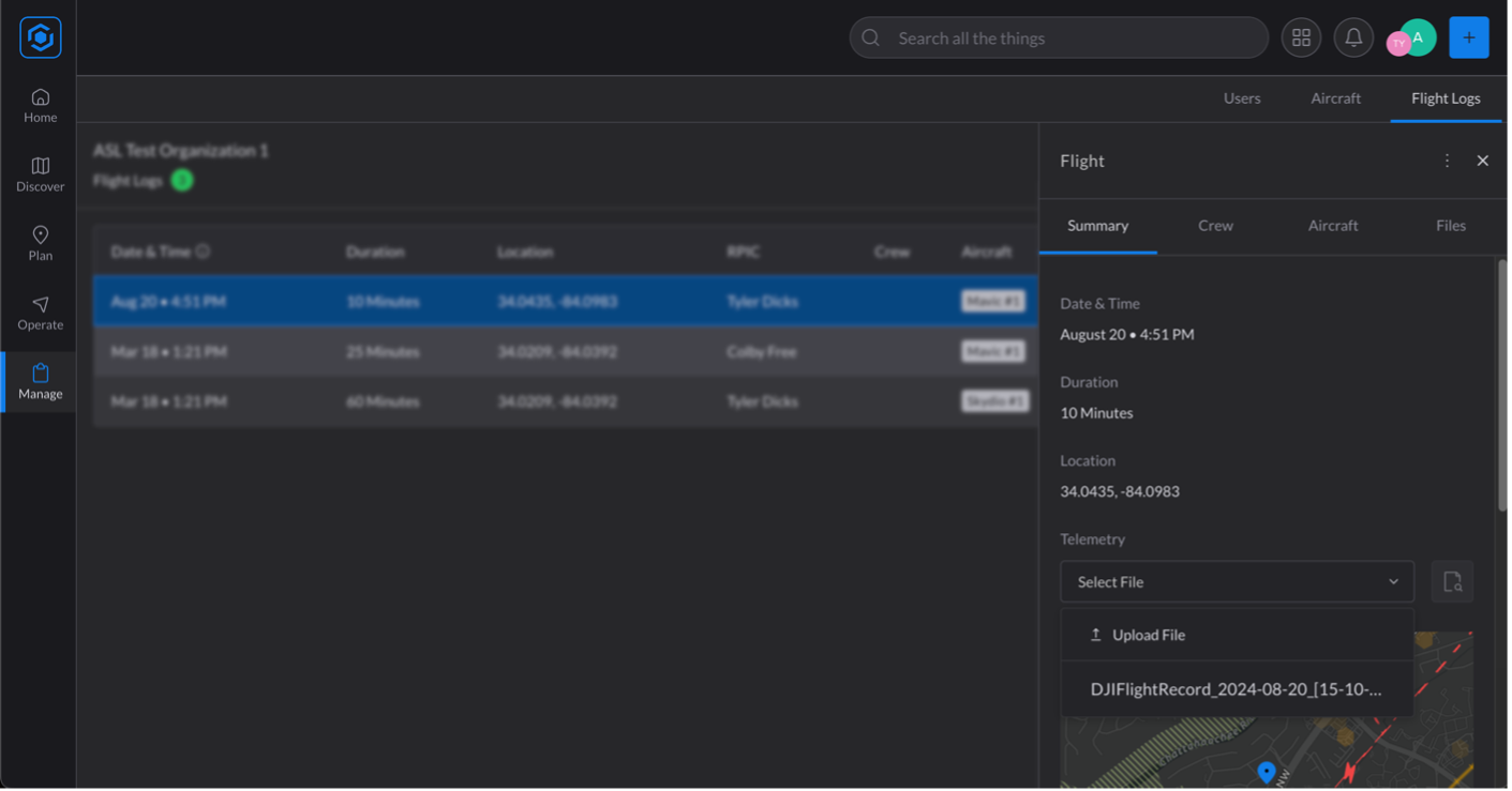 Introducing Flight Record Upload and Flight Log Linking in AirHub® Portal