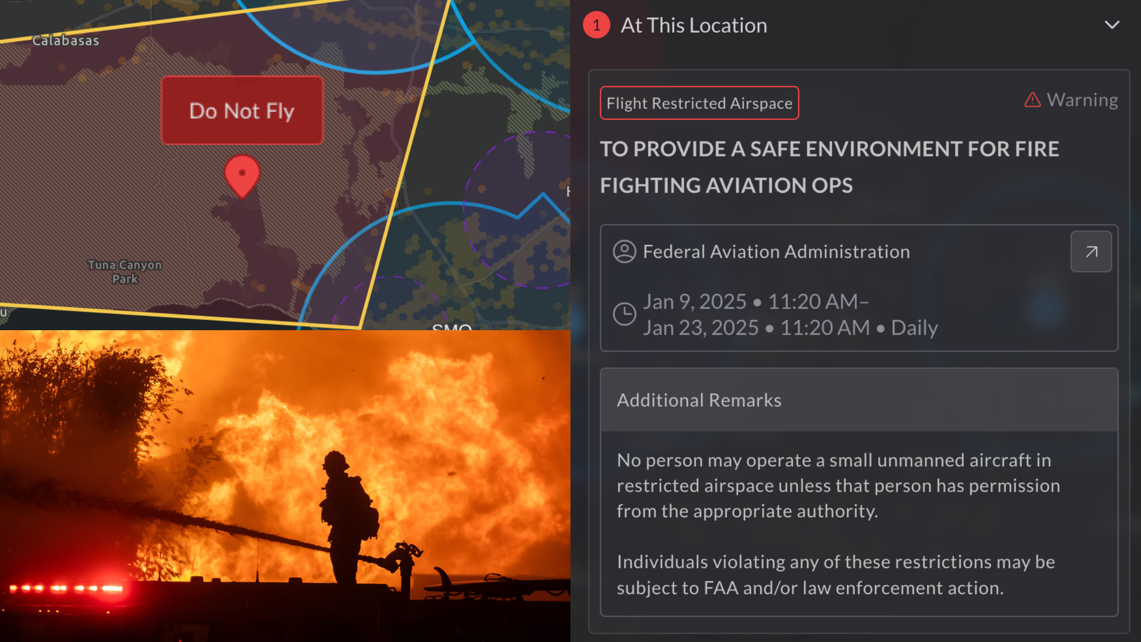 Flying Responsibly During Wildfire Emergencies