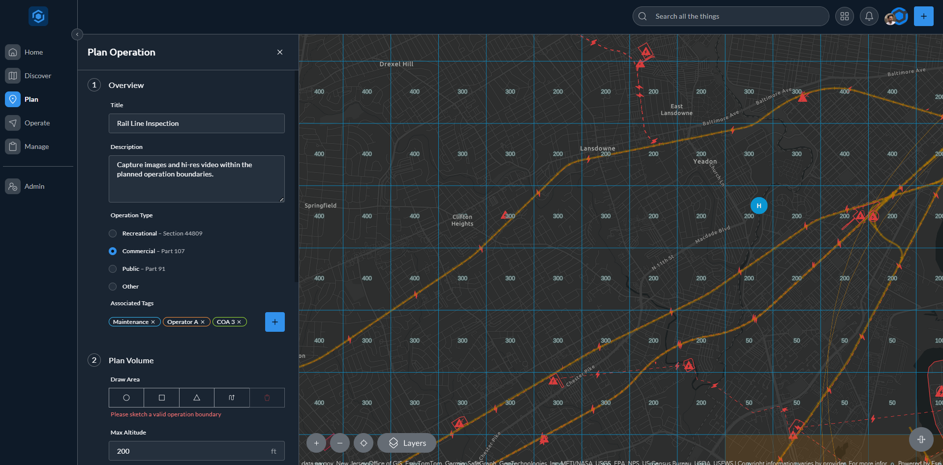 AirHub Portal, Plan Operation overview