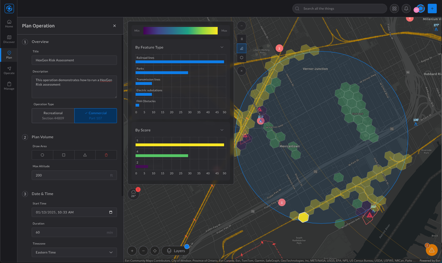 Redefining Drone Operations with AirHub® Portal’s HexGen-Powered Risk Assessments