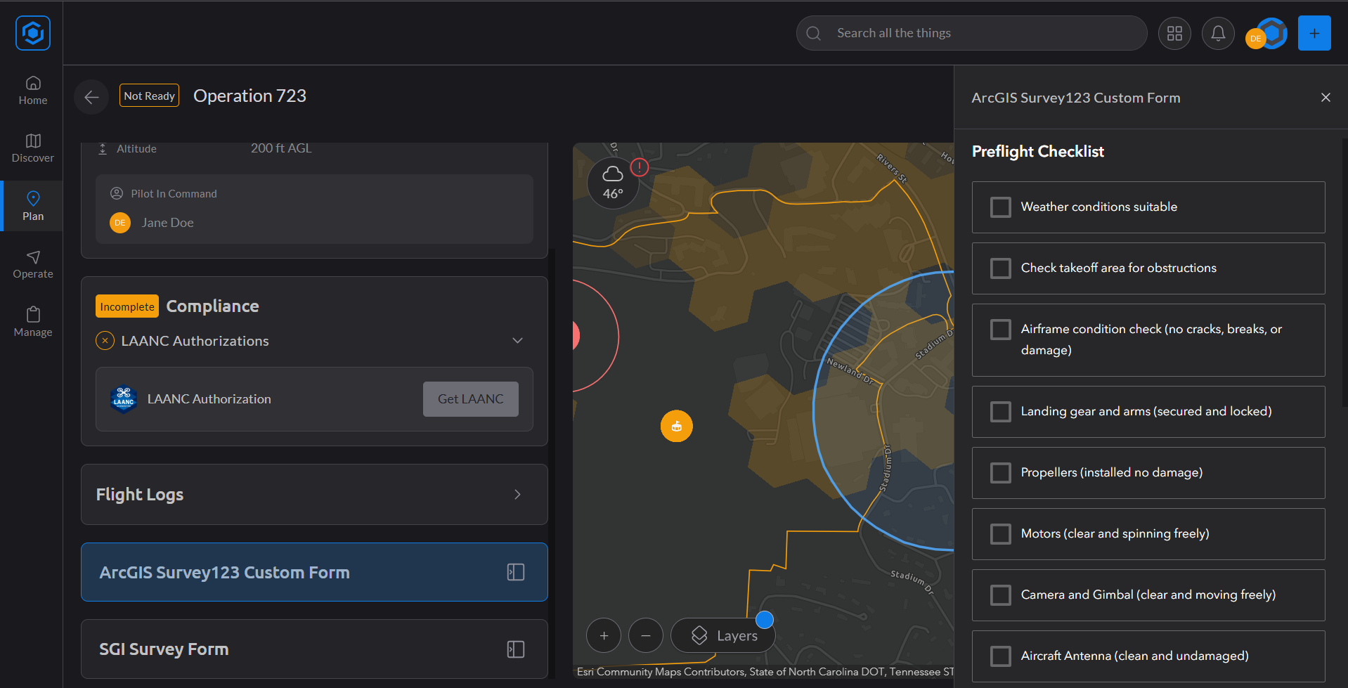 Customize Your Pre-Flight and Post-Flight Data Collection with Esri’s Survey123